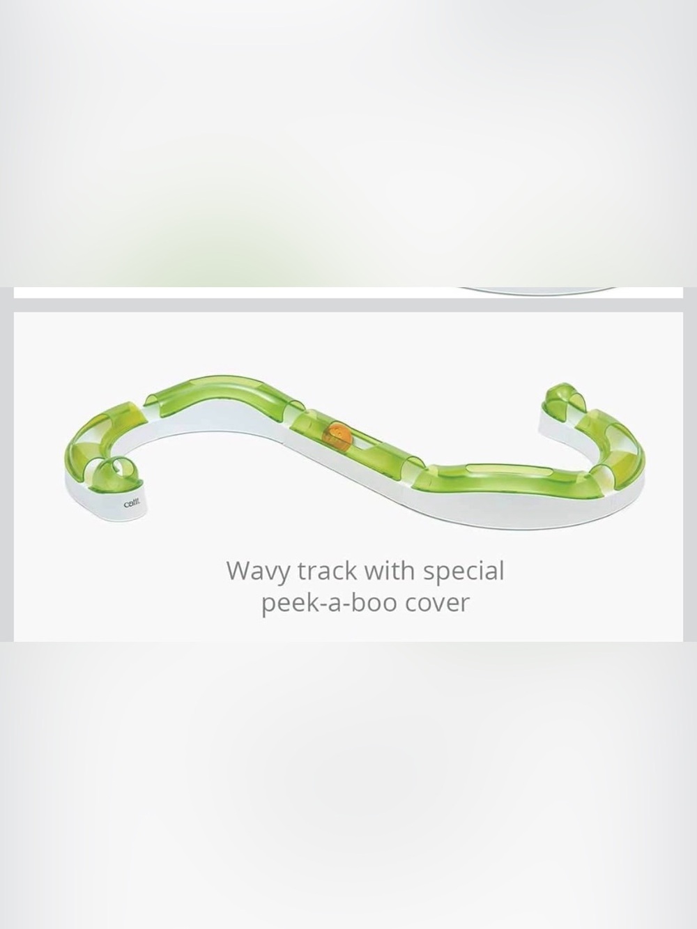 Catit Cat Senses 2.0 Wave Circuit Interactive Ball Toy.